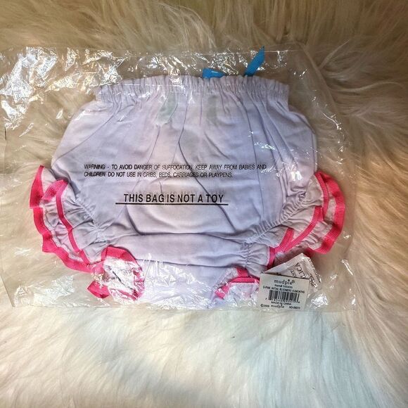 Initial baby mudpie diaper cover nwt - Picture 2 of 2